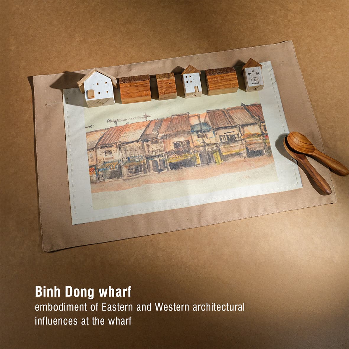 la ville placemat - Binh Dong wharf