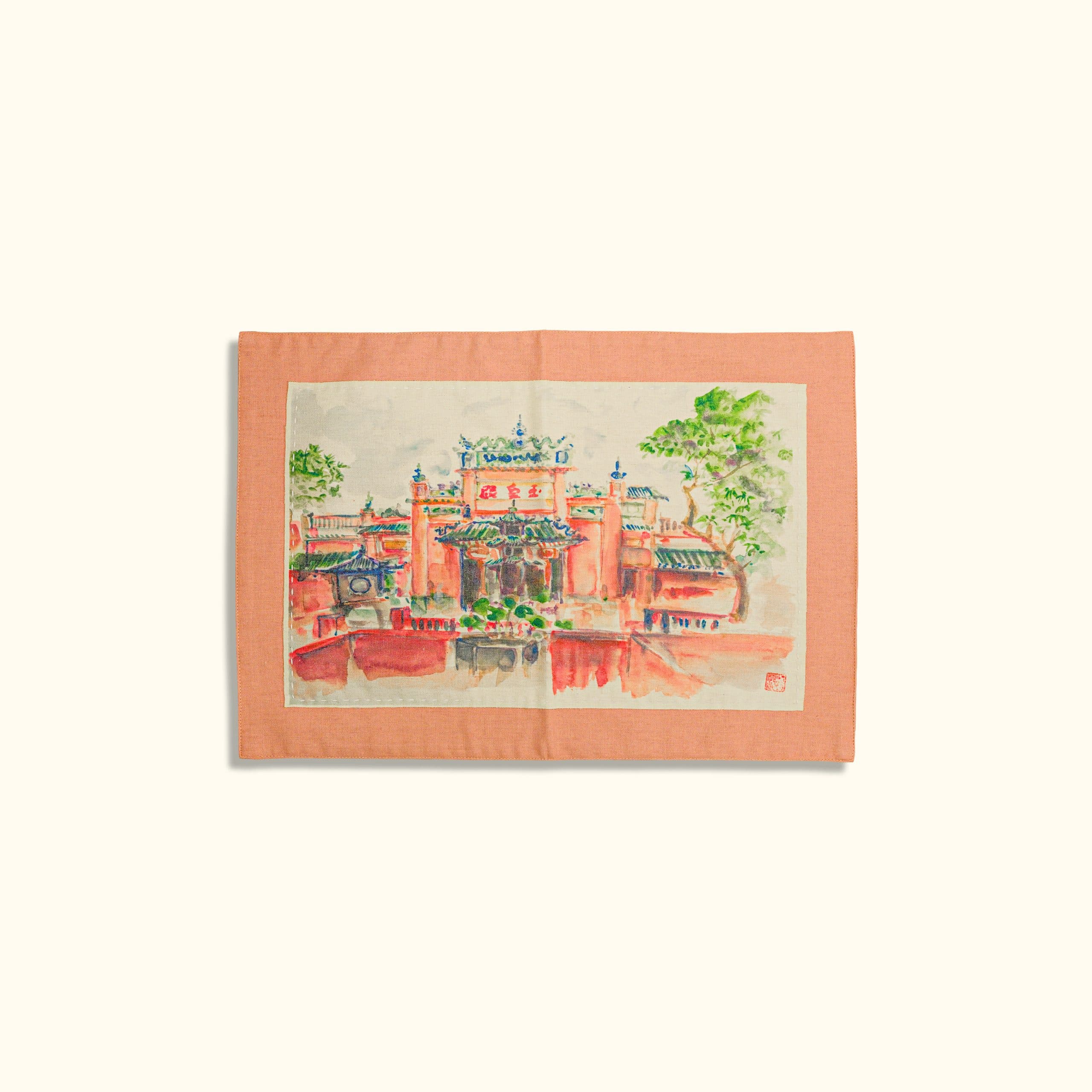 la ville placemat - Ngọc Hoàng Pagoda