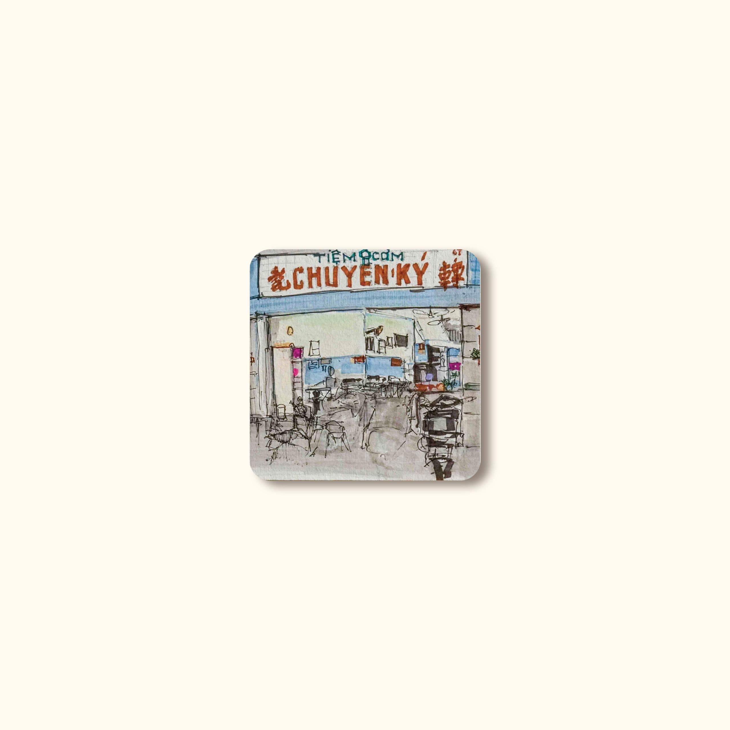 voilà coaster: Chuyen Ky eatery